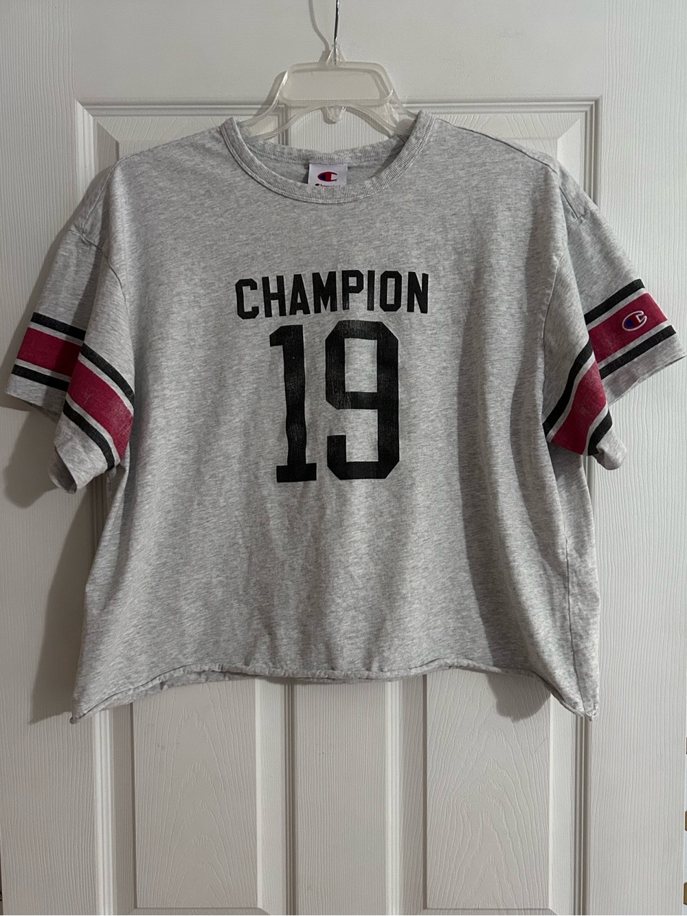 Champion Short Sleeve Jersey-Style T-Shirt